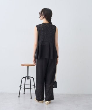 earth music&ecology レースジレ Black
