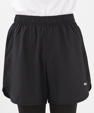 OP／FILA 【FILA】水陸両用フィットネスウェア 3点セット ホワイト×プリント