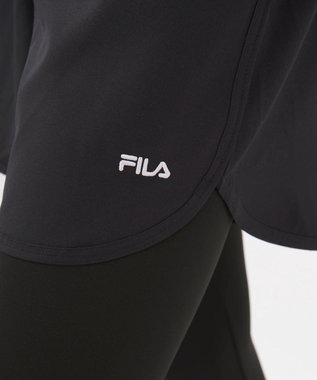 OP／FILA 【FILA】水陸両用フィットネスウェア 3点セット ホワイト×プリント