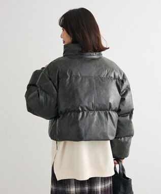 Green Parks ・ｓｗｉｎｇ　ｂｙ　ビンテージソフトレザーブルゾ Black