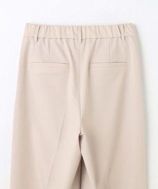 ANY L 【洗濯機可/ストレッチ/ウエストゴム/セットアップ可】イージーケアワイドパンツ ベージュ