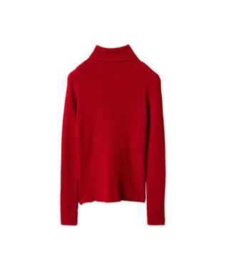 WEGO 【手洗い可】タートルネックニット レッド