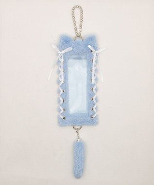 WEGO 【痛バ＆推し活グッズ】なりきりネコロングフォトケースキーホルダ－