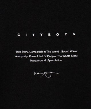 WEGO CITYBOYSプルオーバー ブラック