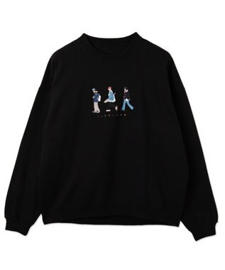 WEGO CITYBOYSプルオーバー ブラック