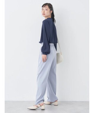 earth music&ecology ２ＷＡＹフリルブラウス Dot