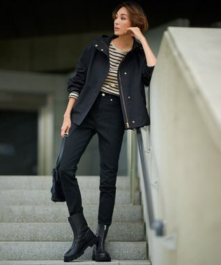 23区 【CLASSY.1月号掲載】フェイクファー ショルダーバッグ グレー系