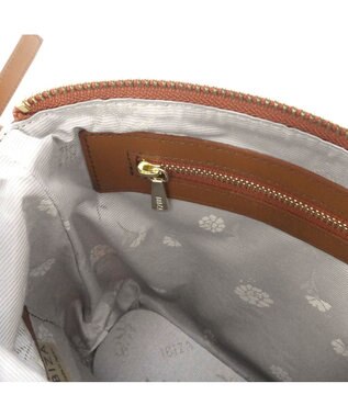 IBIZA コモド　オペラナイロン/牛革　ショルダーバッグ 普通茶