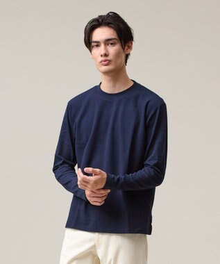 オンでもオフでも品よく快適に【UVカット / 接触冷感 / 吸水速乾】【J.PRESS PREMIUM JERSEY】無地 ロングスリーブTシャツ