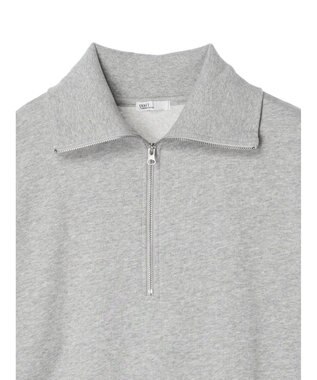 CRAFT STANDARD BOUTIQUE 　裏毛セーラーカラーＺＩＰプルオーバー Gray Mixture