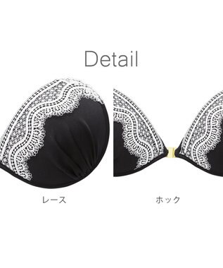 BRADELIS New York 【NuBra / ナチュラルタイプ】ヌーブラ・エアーライト ヘレナ  蒸れにくい バックレス コレクション デザインヌーブラ 正規品 ブラック