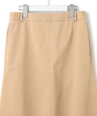 23区 S 【洗える】ストレッチギャバ チノ スカート ベージュ系