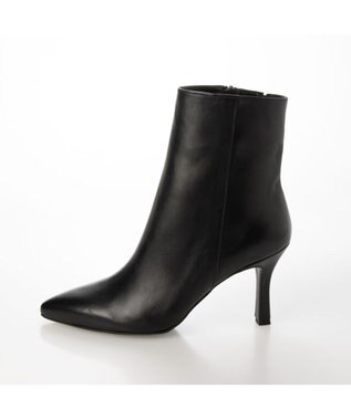 MODE ET JACOMO <MODE ET JACOMO>ポインテッドトゥショートブーツ ブラック