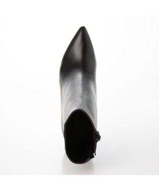 MODE ET JACOMO <MODE ET JACOMO>ポインテッドトゥショートブーツ ブラック