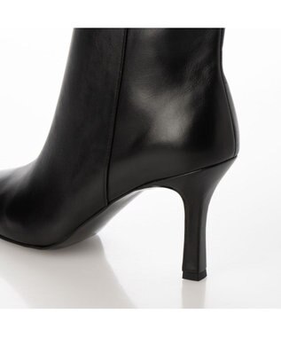 MODE ET JACOMO <MODE ET JACOMO>ポインテッドトゥショートブーツ ブラック