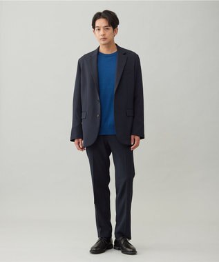 UNFILO MENS 【OCEANS 雑誌・web・YouTube 掲載】WOOL TOUCH 機能美ジャケット【東レ開発のウール見え高機能素材】 ネイビー
