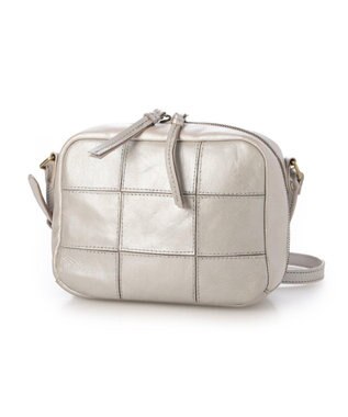 UNBILLION ピークスピーク PEAKSPEAK / 牛革パッチワークスクエアショルダー