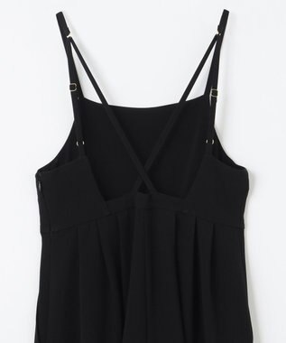 GRACE CONTINENTAL トリアセタックサロペット ブラック