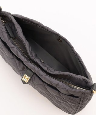 J.PRESS LADIES 【2way】ボンディングキルト ショルダー バッグ スレート系