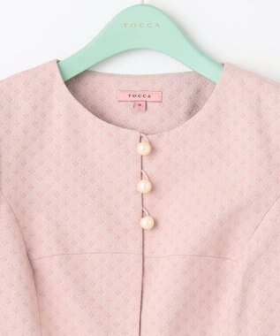 TOCCA 【消臭＆洗える】FIORE ジャケット ピンク系