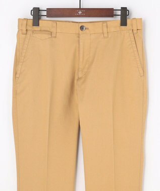 JOSEPH ABBOUD 【ウエストも伸びる!オーガニックコットン使用】ハイパワーカルゼ パンツ 26SSモデル キャメル系