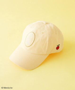 Green Parks ｍｉｆｆｙ／刺しゅうツイルキャップ Yellow