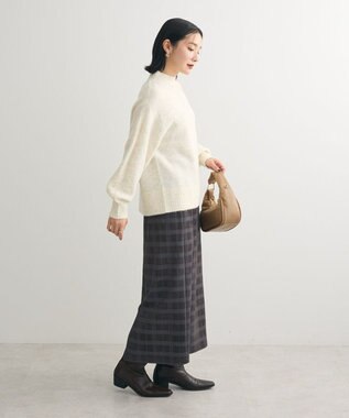 Green Parks ｆｕｗａっと　ニットプルオーバー Off White