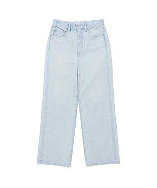 woadblue ＜坪田あさみさんコラボ＞SALUU　サルー /デニムパンツ アイスブルー ICEBLUE