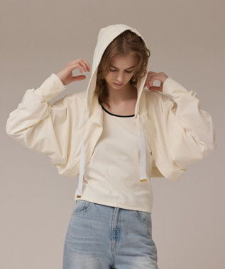 GRACE CONTINENTAL ルーズパーカーsetトップ