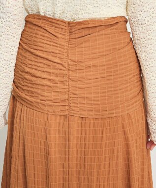 CRAFT STANDARD BOUTIQUE ツイストベルトフレアスカート Orange