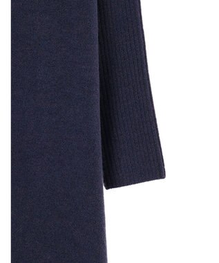 earth music&ecology ＦＬＵＦＦＹハイネックワンピース Navy