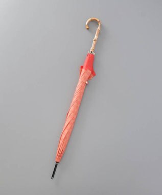 AURORA 【MACKINTOSH LONDON（マッキントッシュ ロンドン）】アンドリュー柄雨傘（長傘） コーラル