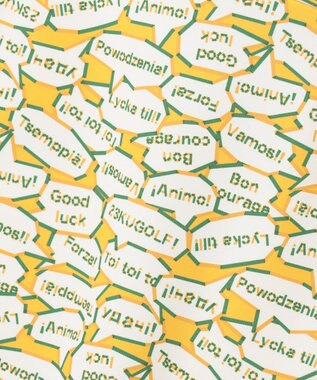 23区GOLF 【WOMEN】【吸水速乾/UVカット】YELL総柄プリントスカート イエロー系5