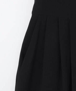 GRACE CONTINENTAL トリアセタックサロペット ブラック