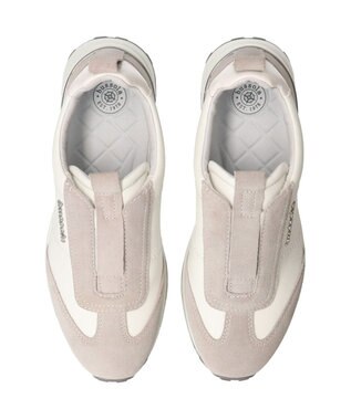 INTER-CHAUSSURES 【BUSSOLA】スリッポンスニーカー ホワイトコンビ