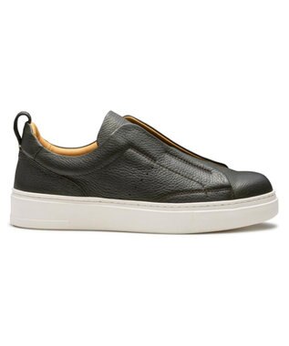 REGAL FOOT COMMUNITY 【リーガルメンズ】84KL ディアスキン スリッポン スニーカー カーキ