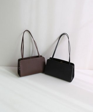 MORROW by thank 【石岡真実コラボ】NOAH ショルダーバッグ ダークブラウン