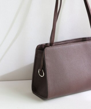 MORROW by thank 【石岡真実コラボ】NOAH ショルダーバッグ ダークブラウン