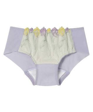 AMPHI 【sweet web掲載】 サニタリーショーツ 【BRAGENIC ブラジェニック 脇高細見えタイプ】羽付きナプキン対応 BMI353とペア 吸汗速乾(後ろ身頃) 生理用ショーツ PMI053 アンフィ／ワコール