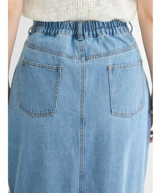 Green Parks ・Ｄｏｕｂｌｅ　Ｆｌａｇｓ　キリカエデニムスカート Light Indigo