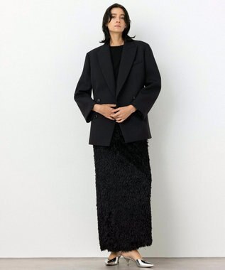 NAVE 【Nave】ボンディング オーバージャケット ブラック系