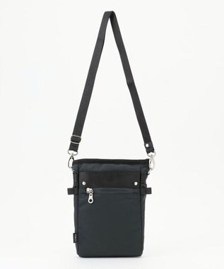 Y'SACCS テープデザイン　トラベルポシェット ダークグレー