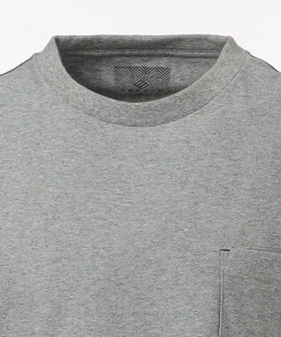 JOSEPH ABBOUD MOUNTAIN 【SPACE】OGスラブプレーティング天竺 カットソー ライトグレー系