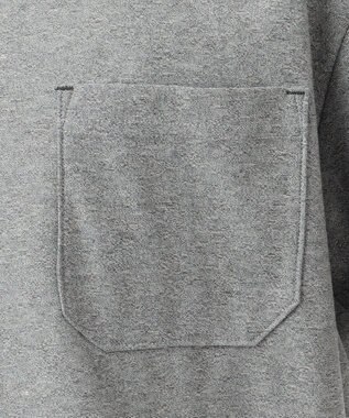 JOSEPH ABBOUD MOUNTAIN 【SPACE】OGスラブプレーティング天竺 カットソー ライトグレー系