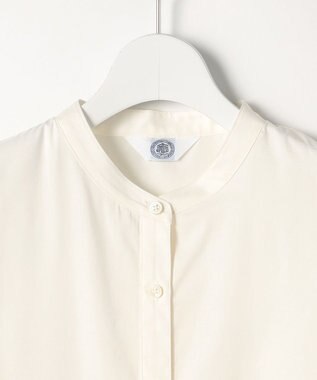 J.PRESS LADIES L エニーブロード レース ブラウス オフホワイト系