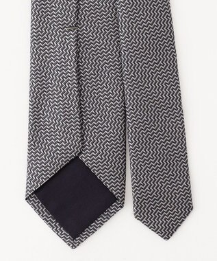 JOSEPH HOMME シャドーライトニング　ネクタイ シルバー系