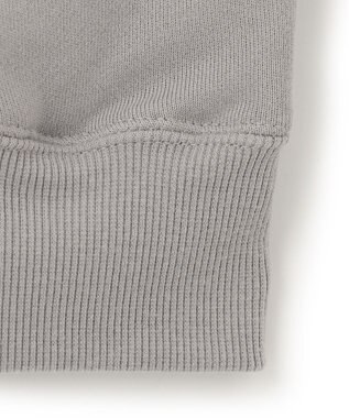 J.PRESS YORK STREET 【UNISEX】フルジップ裏毛ロゴパーカー ベージュ系