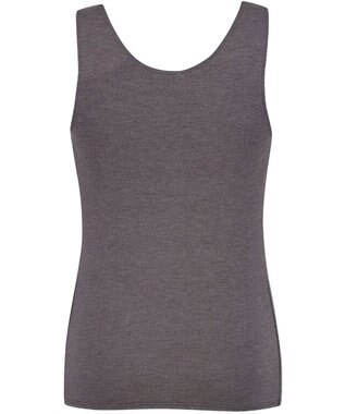 Wing カップ付きタンクトップ あったか素材 ブラトップ ラク きれいなバストシルエット 【シンクロブラトップ 保温タイプ】 ノースリーブ 秋 冬 ET1163 ウイング／ワコール ダークブラウン