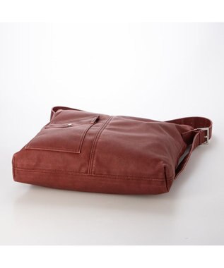 UNBILLION カシュカシュ cachechche / ウォッシュ加工ベルトショルダー レッド