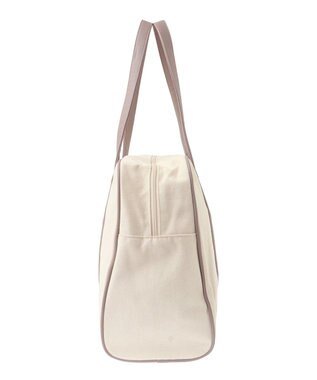 Maison de FLEUR キャンバスキャリーオンボストンバッグ Dark Pink